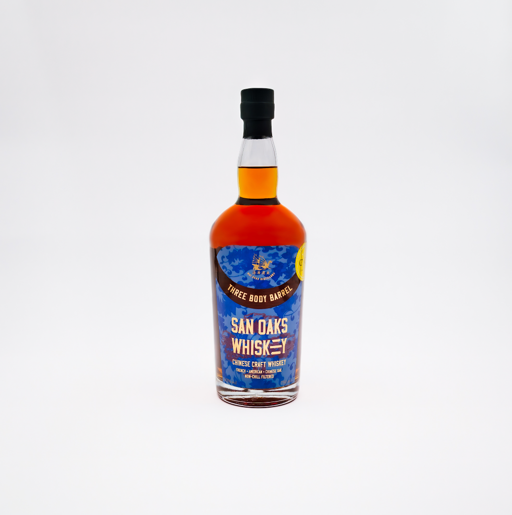 Hai Seas San Oaks Whiskey (Blue Label) Three Body Barrel Cask Strength
